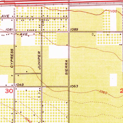 United States Geological Survey Fontana, CA (1953, 24000-Scale) digital map