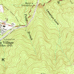 United States Geological Survey Fontana Dam, NC (1961, 24000-Scale) digital map