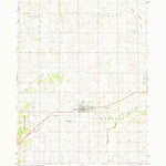 United States Geological Survey Fontanelle, IA (1971, 24000-Scale) digital map