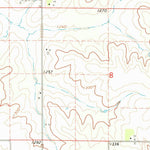 United States Geological Survey Fontanelle, IA (1971, 24000-Scale) digital map