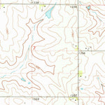 United States Geological Survey Fontanelle SW, IA (1971, 24000-Scale) digital map