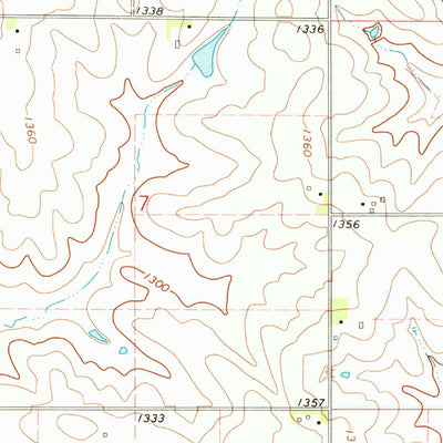 United States Geological Survey Fontanelle SW, IA (1971, 24000-Scale) digital map