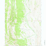 United States Geological Survey Fontenelle Basin, WY (1967, 24000-Scale) digital map