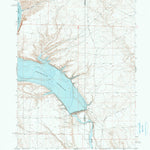 United States Geological Survey Fontenelle Reservoir SE, WY (1968, 24000-Scale) digital map