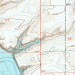 United States Geological Survey Fontenelle Reservoir SE, WY (1968, 24000-Scale) digital map