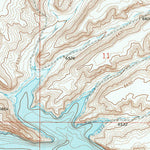 United States Geological Survey Fontenelle Reservoir SE, WY (1968, 24000-Scale) digital map