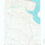 United States Geological Survey Fontenelle Reservoir SW, WY (1968, 24000-Scale) digital map