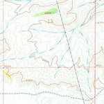 United States Geological Survey Fontenelle Reservoir SW, WY (1968, 24000-Scale) digital map