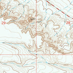 United States Geological Survey Fontenelle, WY (1969, 24000-Scale) digital map
