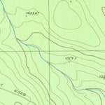 United States Geological Survey Fool Brook, ME (1986, 24000-Scale) digital map