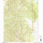 United States Geological Survey Fool Creek Peak, UT (2001, 24000-Scale) digital map