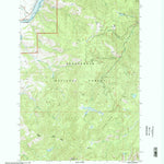 United States Geological Survey Foolhen Mountain, MT (1997, 24000-Scale) digital map