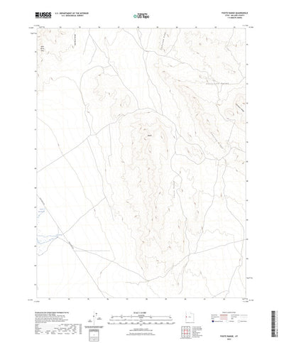 United States Geological Survey Foote Range, UT (2023, 24000-Scale) digital map