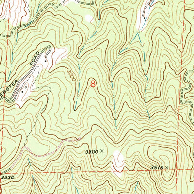 United States Geological Survey Foothills, WA (1973, 24000-Scale) digital map