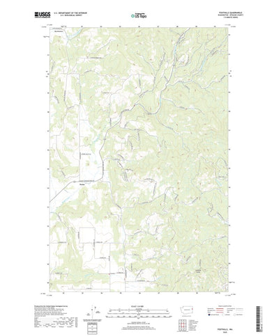 United States Geological Survey Foothills, WA (2020, 24000-Scale) digital map