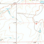 United States Geological Survey Foraker North, OK-KS (1973, 24000-Scale) digital map