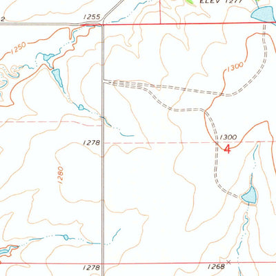 United States Geological Survey Foraker North, OK-KS (1973, 24000-Scale) digital map