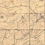 United States Geological Survey Foraker, OK-KS (1916, 62500-Scale) digital map