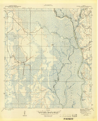 United States Geological Survey Forbes Island, FL (1945, 31680-Scale) digital map