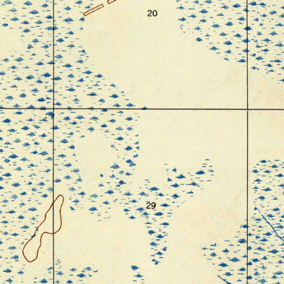 United States Geological Survey Forbes Island, FL (1945, 31680-Scale) digital map
