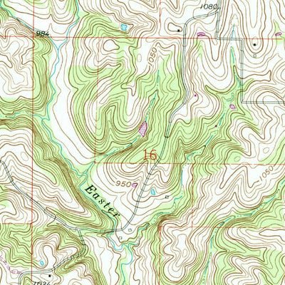 United States Geological Survey Forbes, MO-KS (1961, 24000-Scale) digital map
