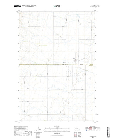 United States Geological Survey Forbes, ND (2020, 24000-Scale) digital map