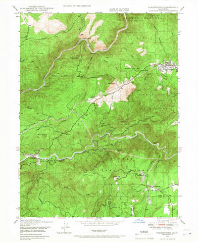 United States Geological Survey Forbestown, CA (1948, 24000-Scale) digital map