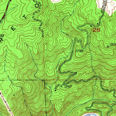 United States Geological Survey Forbestown, CA (1948, 24000-Scale) digital map