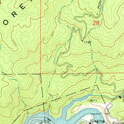 United States Geological Survey Forbestown, CA (1970, 24000-Scale) digital map