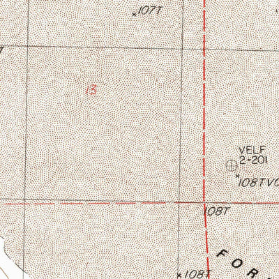 United States Geological Survey Ford Dry Lake, CA (1983, 24000-Scale) digital map