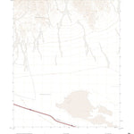 United States Geological Survey Ford Dry Lake, CA (2021, 24000-Scale) digital map
