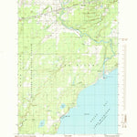 United States Geological Survey Ford River, MI (1985, 24000-Scale) digital map