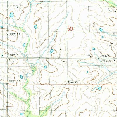 United States Geological Survey Fordham, MO (1983, 24000-Scale) digital map