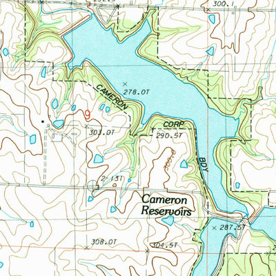 United States Geological Survey Fordham, MO (1983, 24000-Scale) digital map