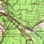 United States Geological Survey Fordoche, LA (1939, 62500-Scale) digital map