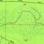 United States Geological Survey Fordoche, LA (1954, 24000-Scale) digital map