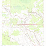 United States Geological Survey Fordoche, LA (1969, 24000-Scale) digital map