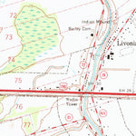 United States Geological Survey Fordoche, LA (1969, 24000-Scale) digital map