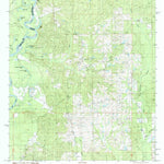 United States Geological Survey Fords Creek, MS-LA (1986, 24000-Scale) digital map