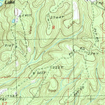 United States Geological Survey Fords Creek, MS-LA (1986, 24000-Scale) digital map