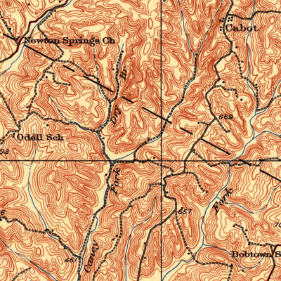 United States Geological Survey Fordsville, KY (1932, 62500-Scale) digital map