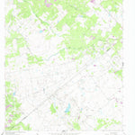 United States Geological Survey Fordtran, TX (1963, 24000-Scale) digital map