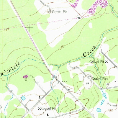 United States Geological Survey Fordtran, TX (1963, 24000-Scale) digital map