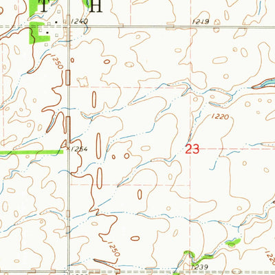 United States Geological Survey Fordville SE, ND (1963, 24000-Scale) digital map