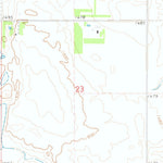 United States Geological Survey Fordville SW, ND (1971, 24000-Scale) digital map