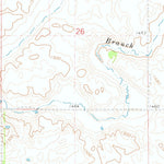 United States Geological Survey Fordville SW, ND (1971, 24000-Scale) digital map