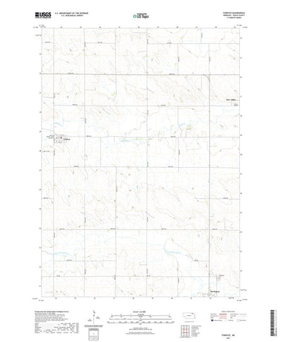 United States Geological Survey Fordyce, NE (2021, 24000-Scale) digital map