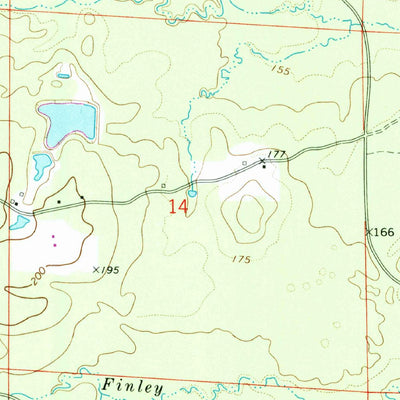 United States Geological Survey Fordyce NE, AR (1970, 24000-Scale) digital map