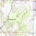 United States Geological Survey Foreman, AR-OK-TX (1951, 24000-Scale) digital map