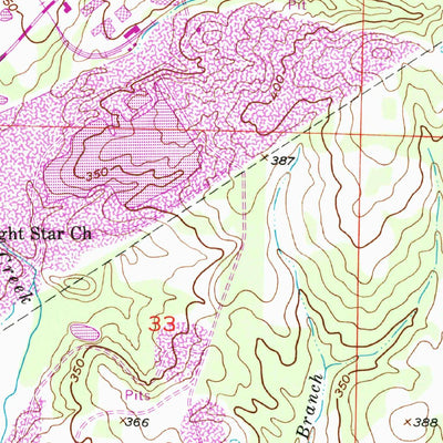 United States Geological Survey Foreman, AR-OK-TX (1951, 24000-Scale) digital map